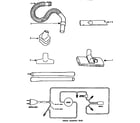 Eureka 3651B attachment parts diagram