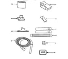 Eureka 2818AX attachment parts diagram