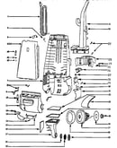 Handle and bag housing
