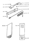 Handle and bag housing