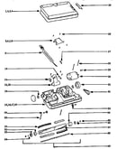 Nozzle and motor assembly
