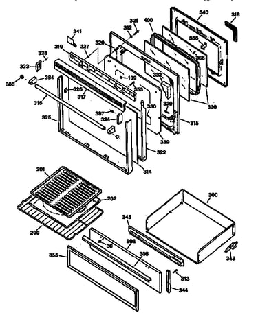 Door and drawer