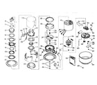 Kenmore 17560721 replacement parts diagram