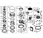 Kenmore 17560700 replacement parts diagram