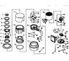 Kenmore 17560555 replacement parts diagram