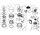 Kenmore 17560511 replacement parts diagram