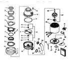 Kenmore 17560350 replacement parts diagram