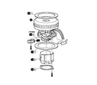 Kenmore 1758690990 motor assembly diagram