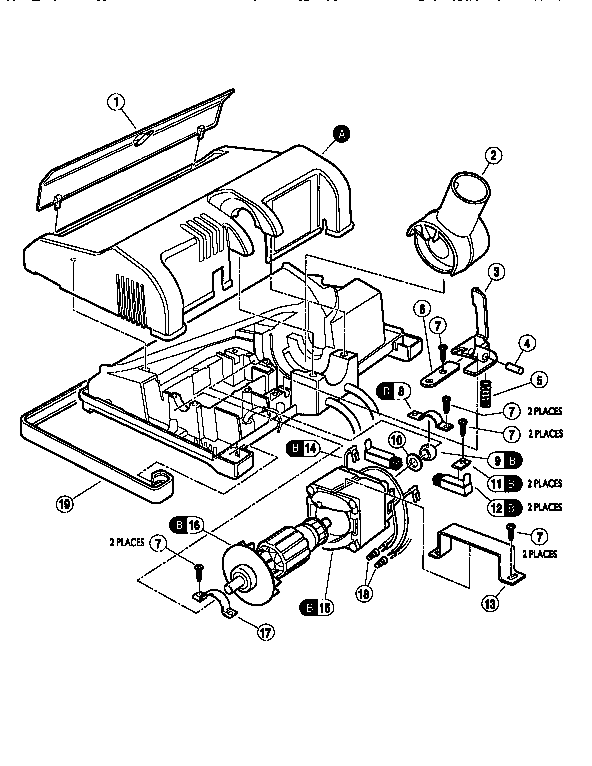 Upper assembly