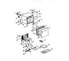 Kenmore 5649931741 cabinet parts diagram