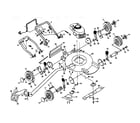 Craftsman 917386051 replacement parts diagram