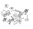 Craftsman 917376282 drive assembly diagram
