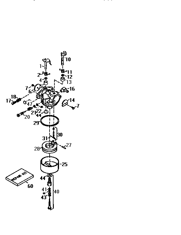 CARBURETOR  631581 (71/143)