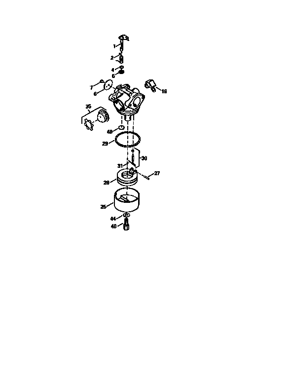 CARBURETOR 632046A (71/143)