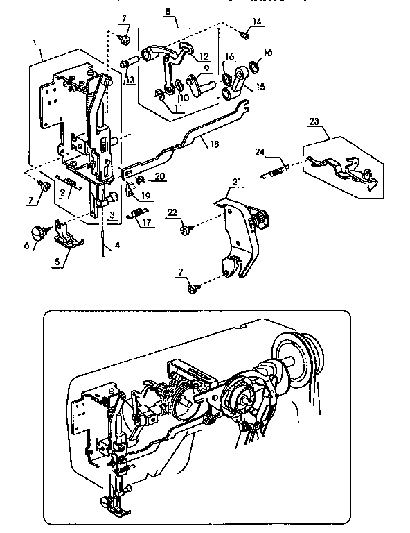 Thread tension