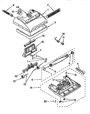 Nozzle and motor