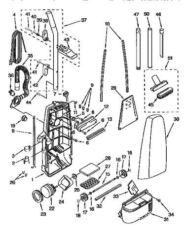 Dust compartment