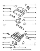 Nozzle and motor assembly