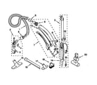 Kenmore 11626312690 hose and attachment diagram