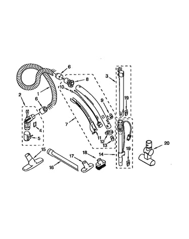 Hose and attachment