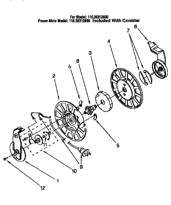 Power cord reel