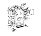 Kenmore 3639661584 cabinet parts diagram