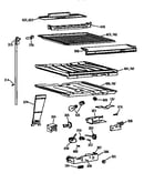 Compartment separator parts