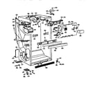 Kenmore 3639762851 cabinet parts diagram