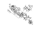 Craftsman 917295670 mainframe, left side diagram