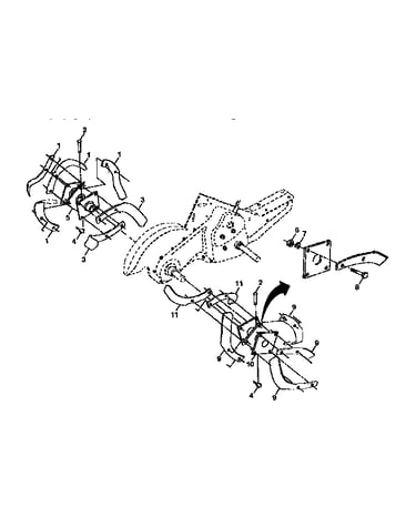Tine assembly
