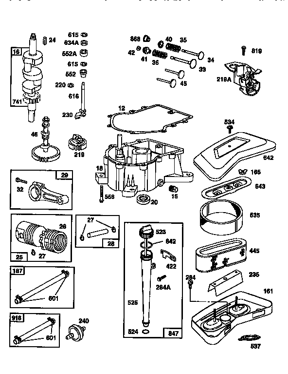 ENGINE 42A707-1300-01 (71/500)