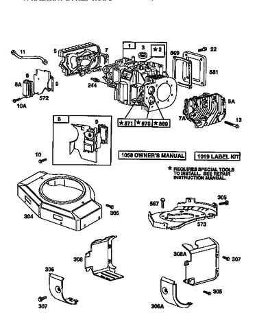 Engine 42a707-1300-01(71/500)