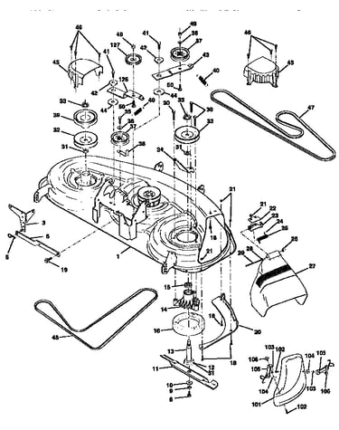 Mower deck