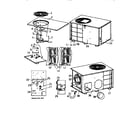 Coleman Evcon BPCH0551BA functional replacement parts diagram