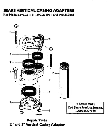 Vertical casing adapters