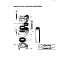 Craftsman 390251981 vertical casing adapters diagram