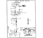 Motorguide GWT35 unit parts diagram