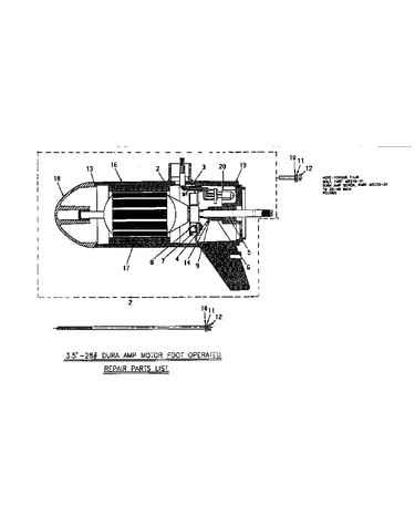 Dura amp motor
