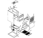 ICP GNJ125N20A1 non-functional replacement parts diagram