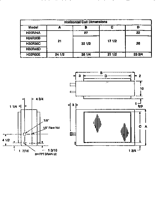 FUNCTIONAL HORIZONTAL COILS