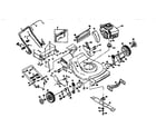 Craftsman 917376931 mower deck diagram