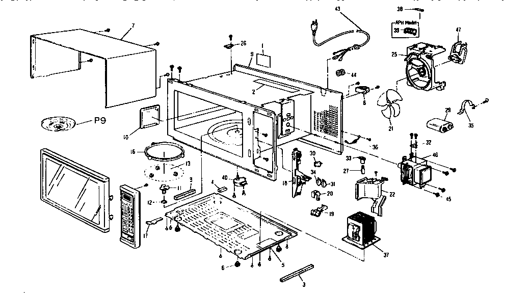 MICROWAVE PARTS