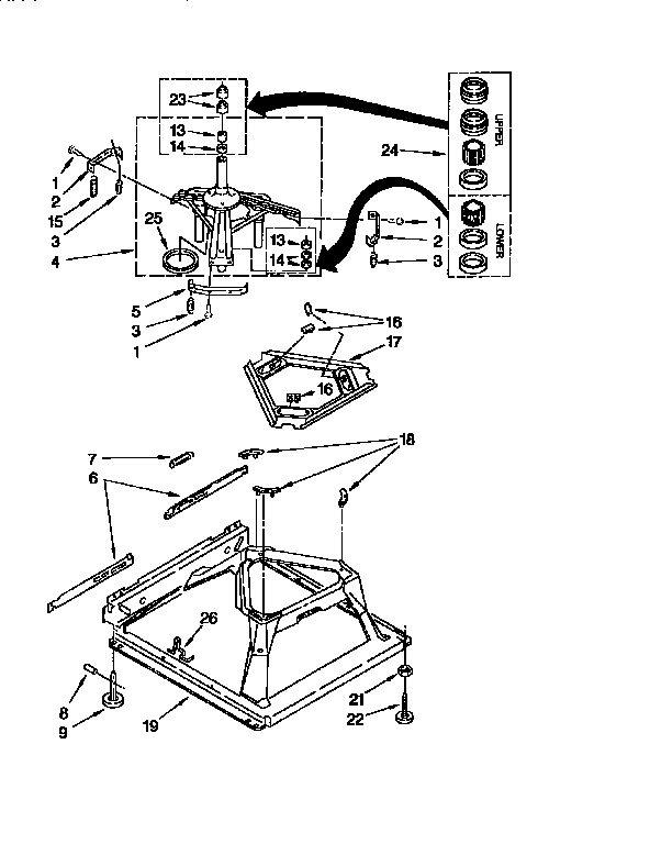 Machine base