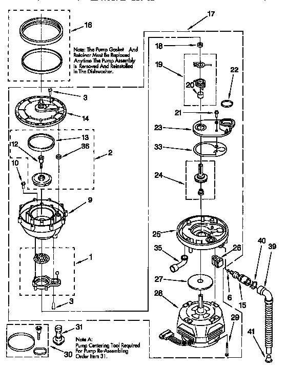 PUMP AND MOTOR