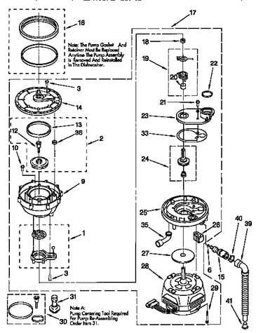 Pump and motor
