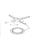 Lower washarm and strainer