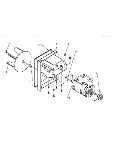 Blower and motor