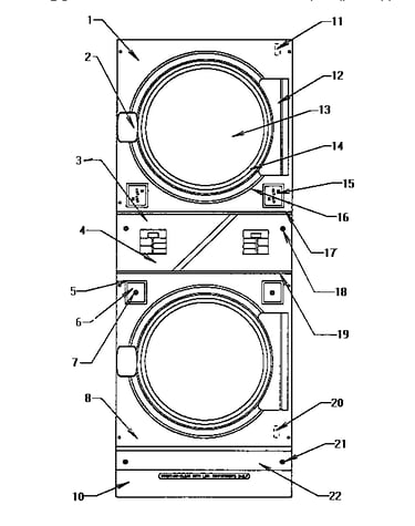 Controls and coin box