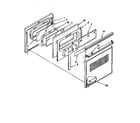 Kenmore 66545759690 oven door diagram