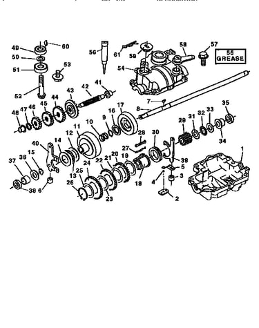 Gear case assembly 150330 (71/917)